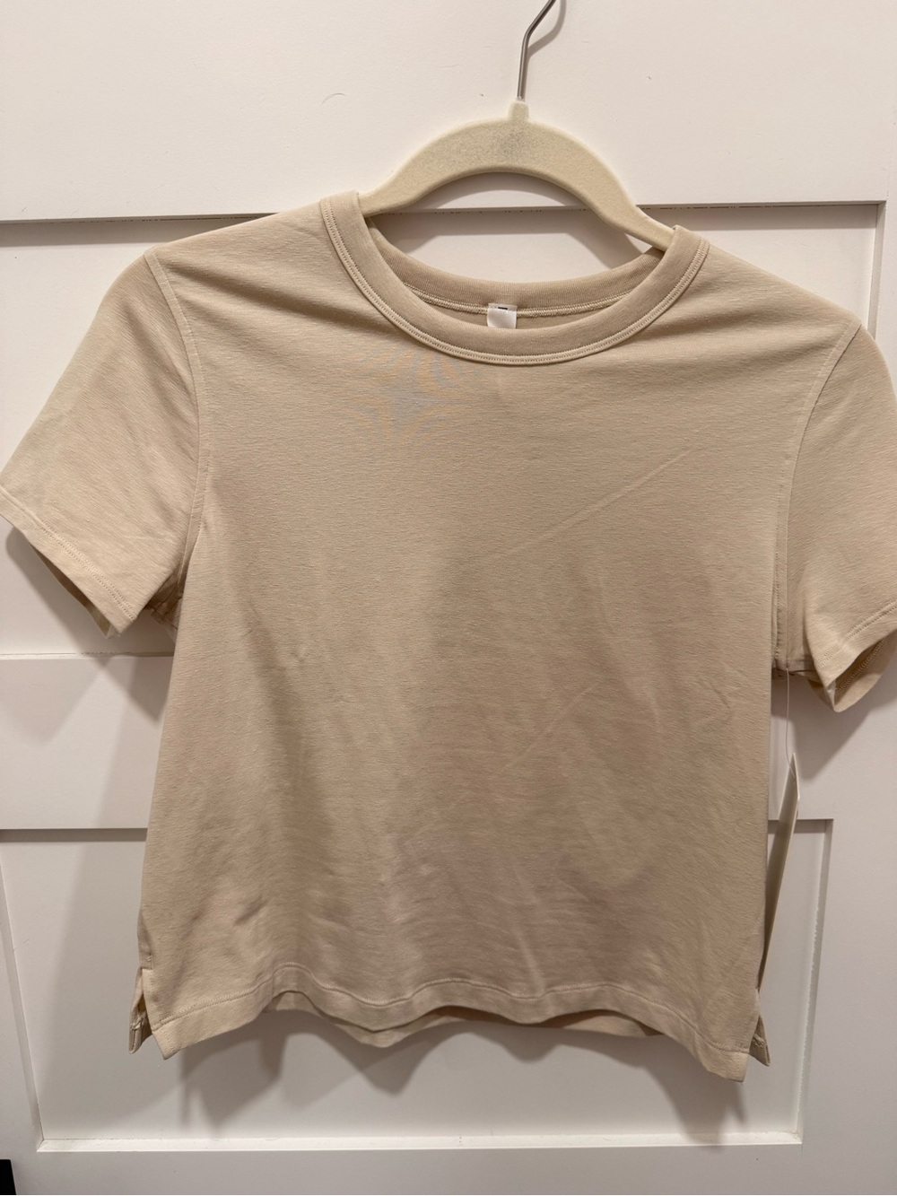 lululemon classic fit cotton blend tee NWT